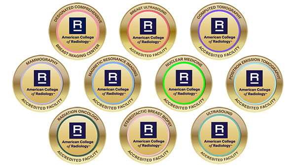 Collage of ACR logos