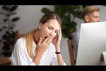 exhausted mom suffering from chronic fatigue