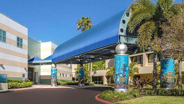 Image of the exterior of St. Joseph's Children's Hospital.