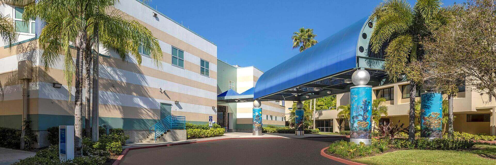 exterior image of St. Joseph's Children's Hospital