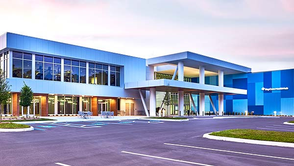 Exterior of BayCare HealthHub (Bloomingdale)