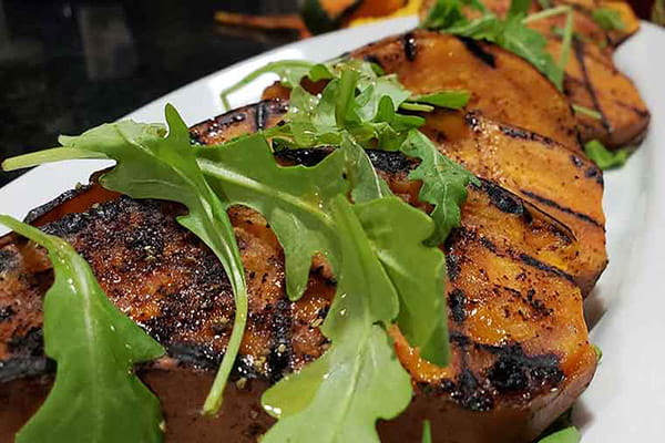 ginger grilled sweet potatoes ginger grilled sweet potatoes