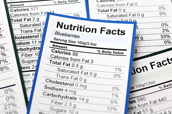 nutrition labels nutrition labels