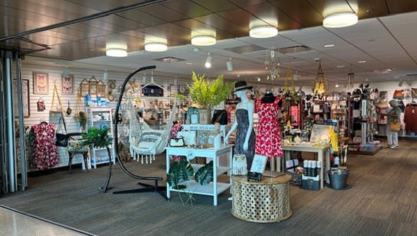 The front view of the Morton Plant Hospital gift shop.