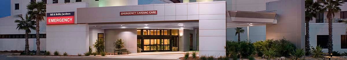 a photo of the bilheimer tower mease hospital emergency room entrance