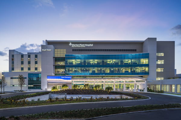 Morton Plant Hospital East Entrance Morton Plant Hospital East Entrance