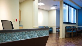 Surgical desk at Morton Plant North Bay