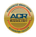 Stereotactic Breast Biopsy gold seal