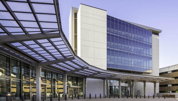 an exterior view of st anthonys hospital baycare health system