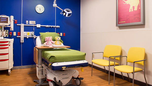 St. Joseph's Children's Hospital pediatric emergency room