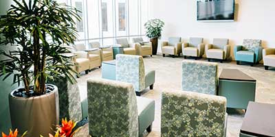 The waiting room for family.