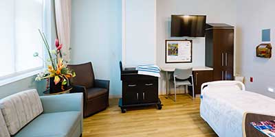 The Mom and Baby room.