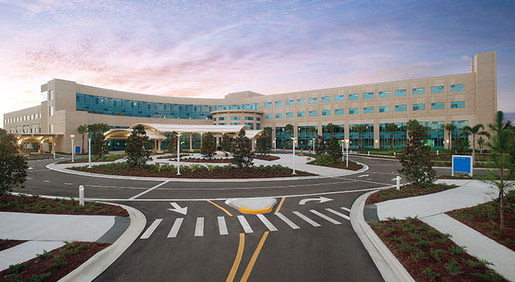 Exterior of St. Joseph's Hospital-South