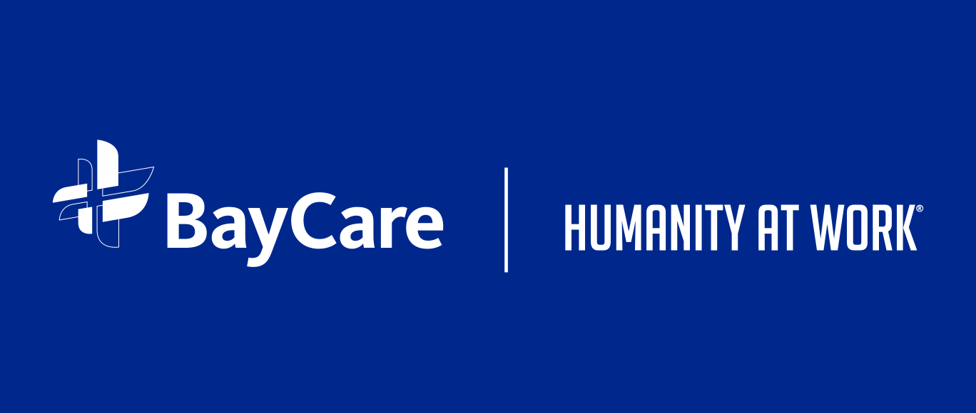 BayCare logo with the phrase "Humanity at Work" and the registered trademark symbol.