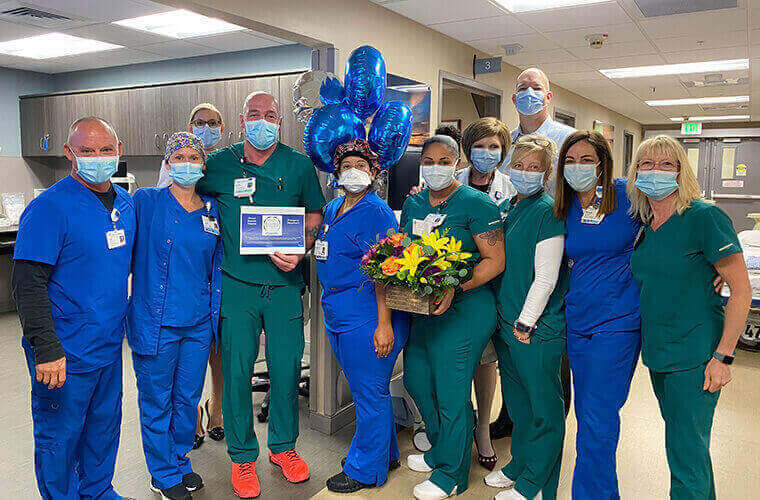 Mease Dunedin Hospital’s Emergency Department wins Guardian of Excellence award