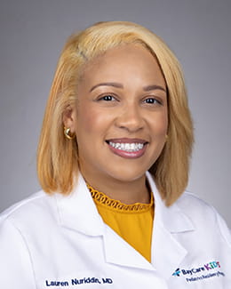 Photo of pediatric resident Lauren Nuriddin