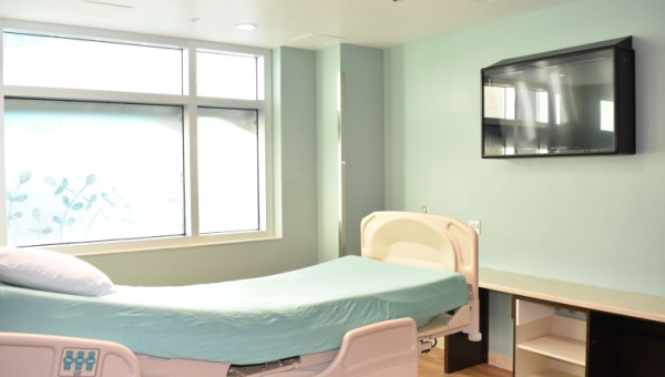 A behavioral health inpatient room.