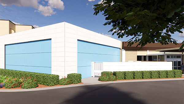 Rendering of the BayCare Proton Center