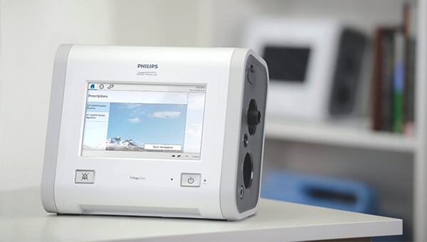 Ventilator therapy device