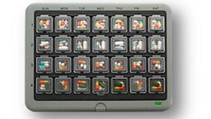 The CareLink Med Minder helps you keep track of the medications you need to take every day.