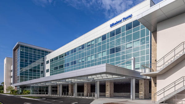 An exterior view of Mease Countryside Hospital