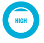 High cholesterol icon.