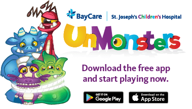 St. Joseph's Children's Hospital UnMonsters Logo